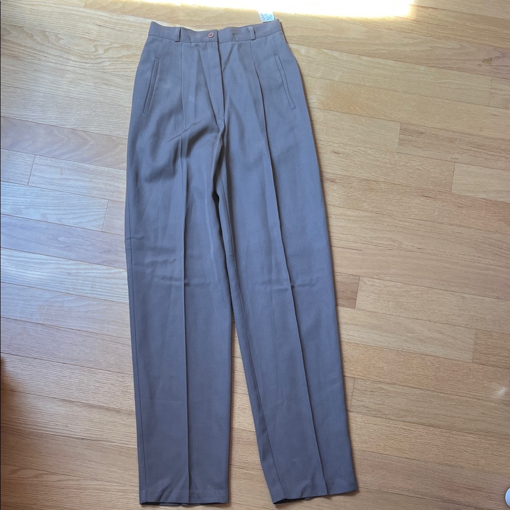 NWT | Vintage Counterparts from Bullock's | Women's Tan Trousers